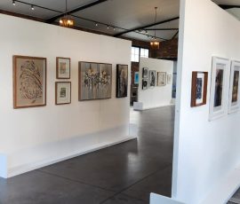 Temporary Walls temporary walls white panels brick gallery